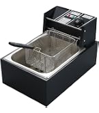 Amazon.co.jp: Savorix 電気フライヤー 業務用 油揚げ機 6L大容量 温度